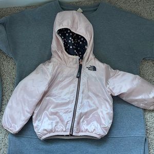 The North Face reversible puffer, 6-12mo